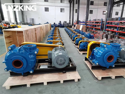 Several situations of motors used in slurry pumps